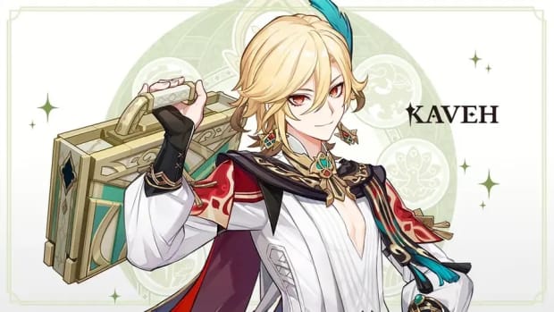Kaveh splash art from Genshin Impact